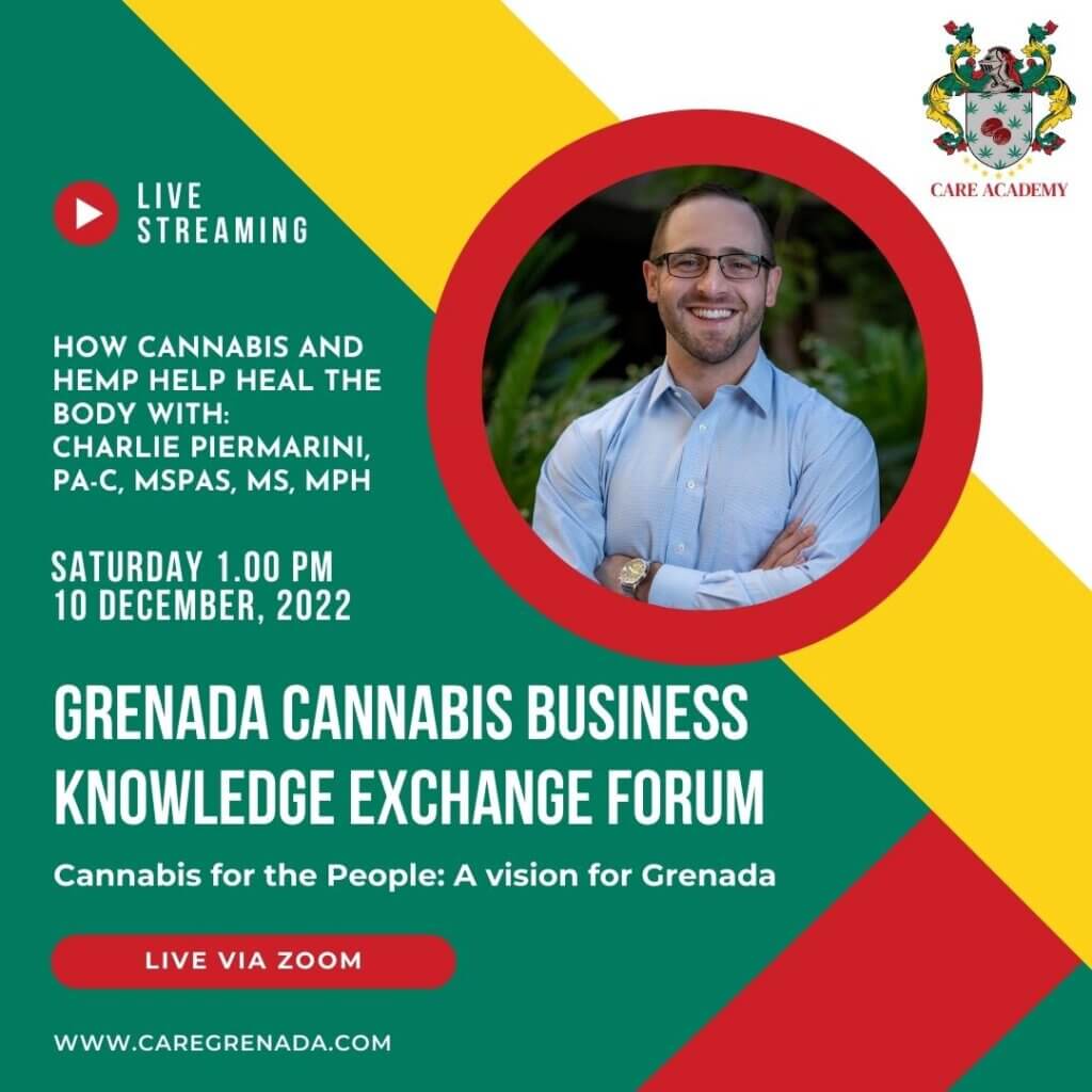 Charlie Piermarini, PA-C, MSPAS, MS, MPH - Grenada Cannabis Business Knowledge Exchange Forum