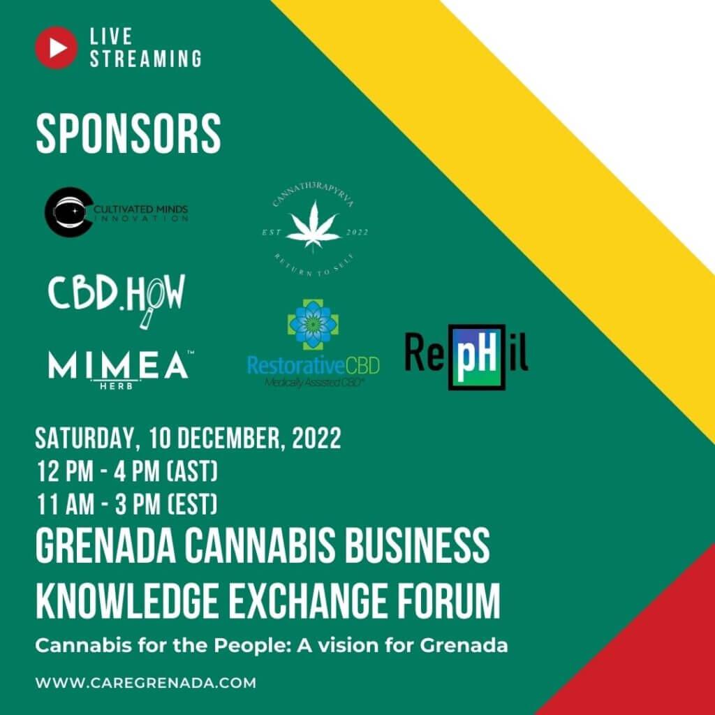 Grenada Cannabis Business Knowledge Exchange Forum Current Sponsors