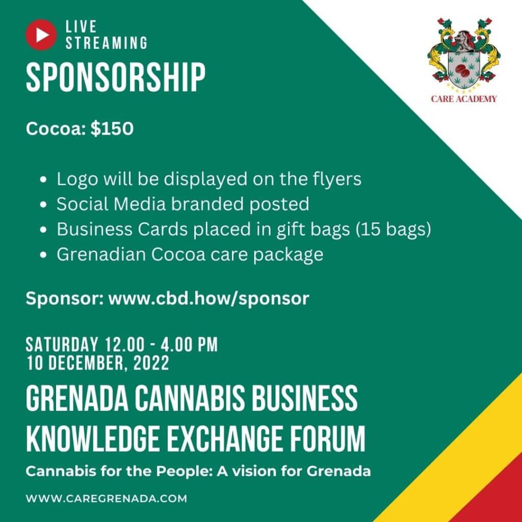 Grenada Cannabis Business Knowledge Exchange Forum Sponsors - Cocoa