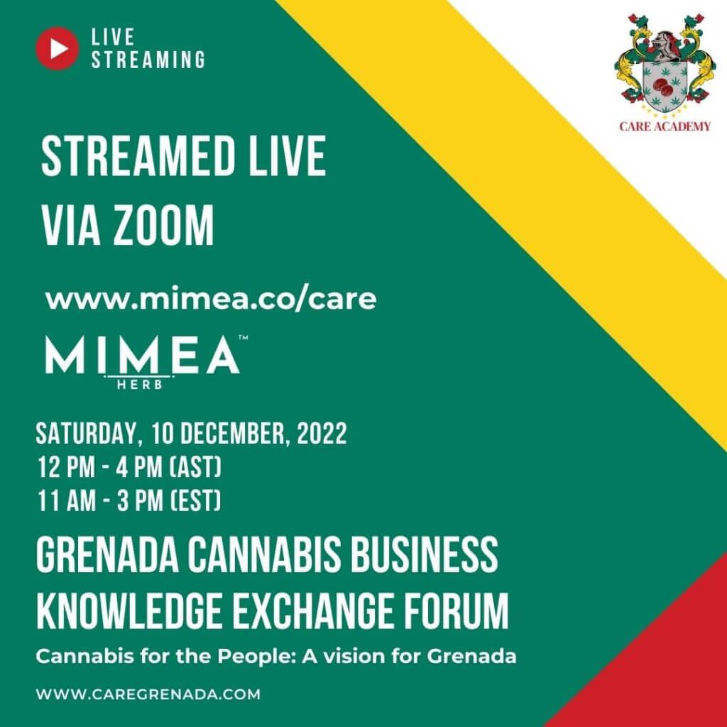 Grenada Cannabis Business Knowledge Exchange Forum Streamed Live
