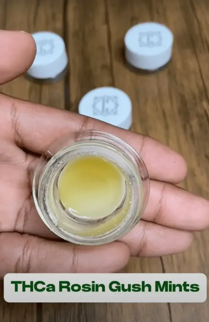 Concentrate CBD - THCa Rosin Gush MInts